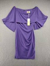 Grace Karin Women's Purple Pullover Midi Dress in Size Medium NEW with Tags
