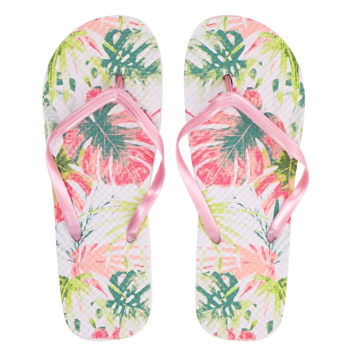 シューズ・サンダルその他 Unisex Rubber Flip-Flops TOP Amazonia Tropical Print Women's Rubber Flip Flops Shoes Beach Sandals