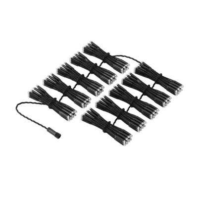 Twinkly TWPLUS-PLC-CU-5X50SPP-B RGBW PLUS Light Curtain (Black Wire)