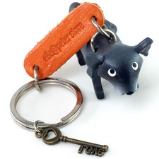 3D Animal Style Key Ring RACCOON Key Chain Leather Bag Belt Holder Cute Fashion3
