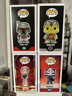 Star Wars Funko Pop Bundle W/ Protectors | eBay
