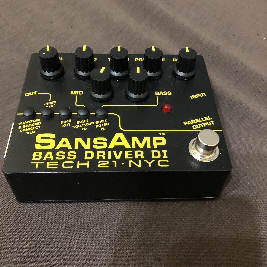 Tech 21 SansAmp Bass Driver V2 DI Box Preamp Stompbox Guitar