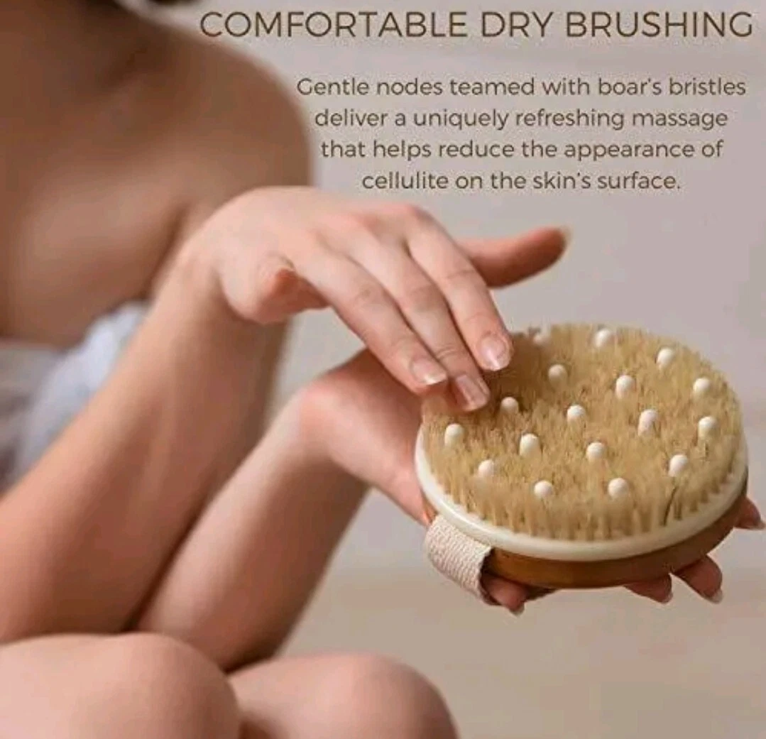 Body brush for cellulite deals