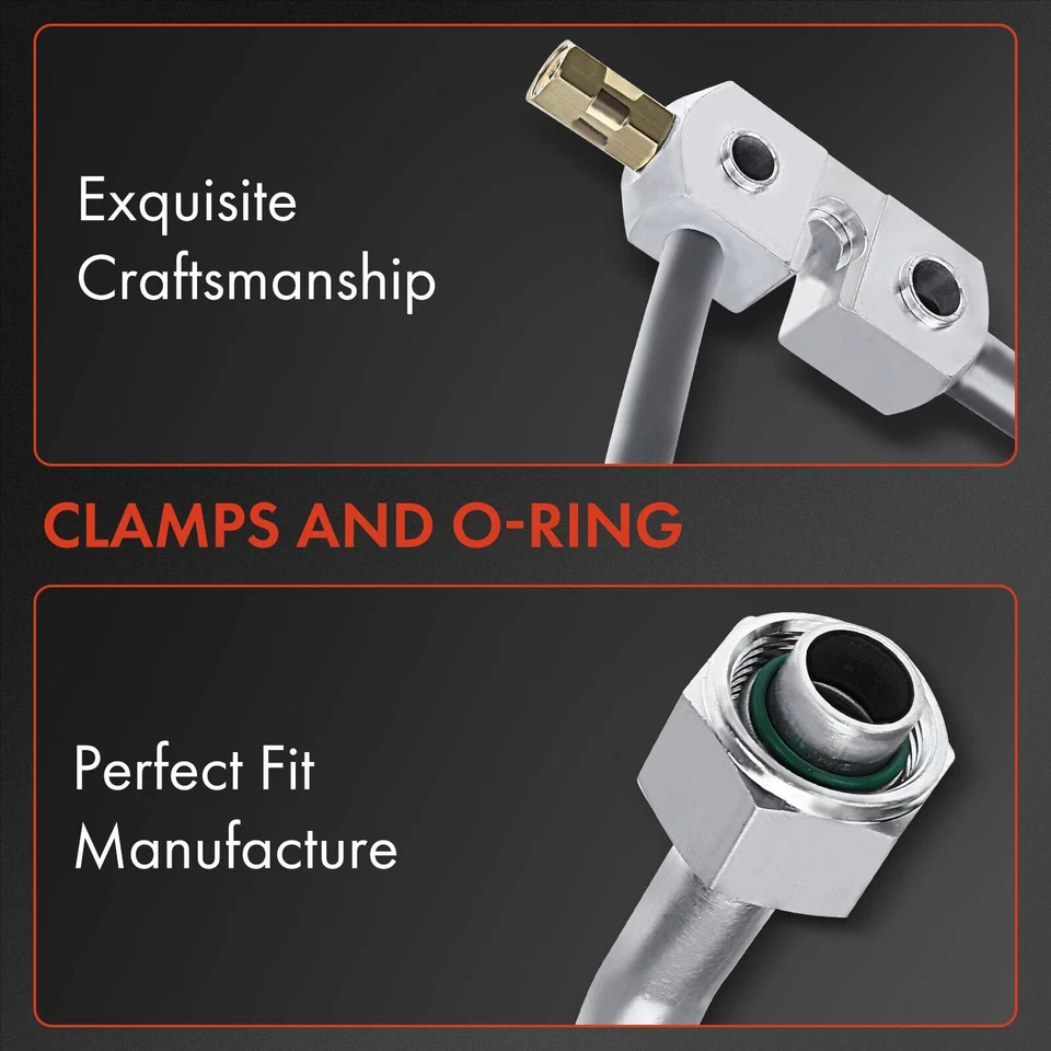 Conjunto de succión y descarga para Ford F-150 89-93 F-250 F-350 Bronco 1989-1993 Foto 3 de 4