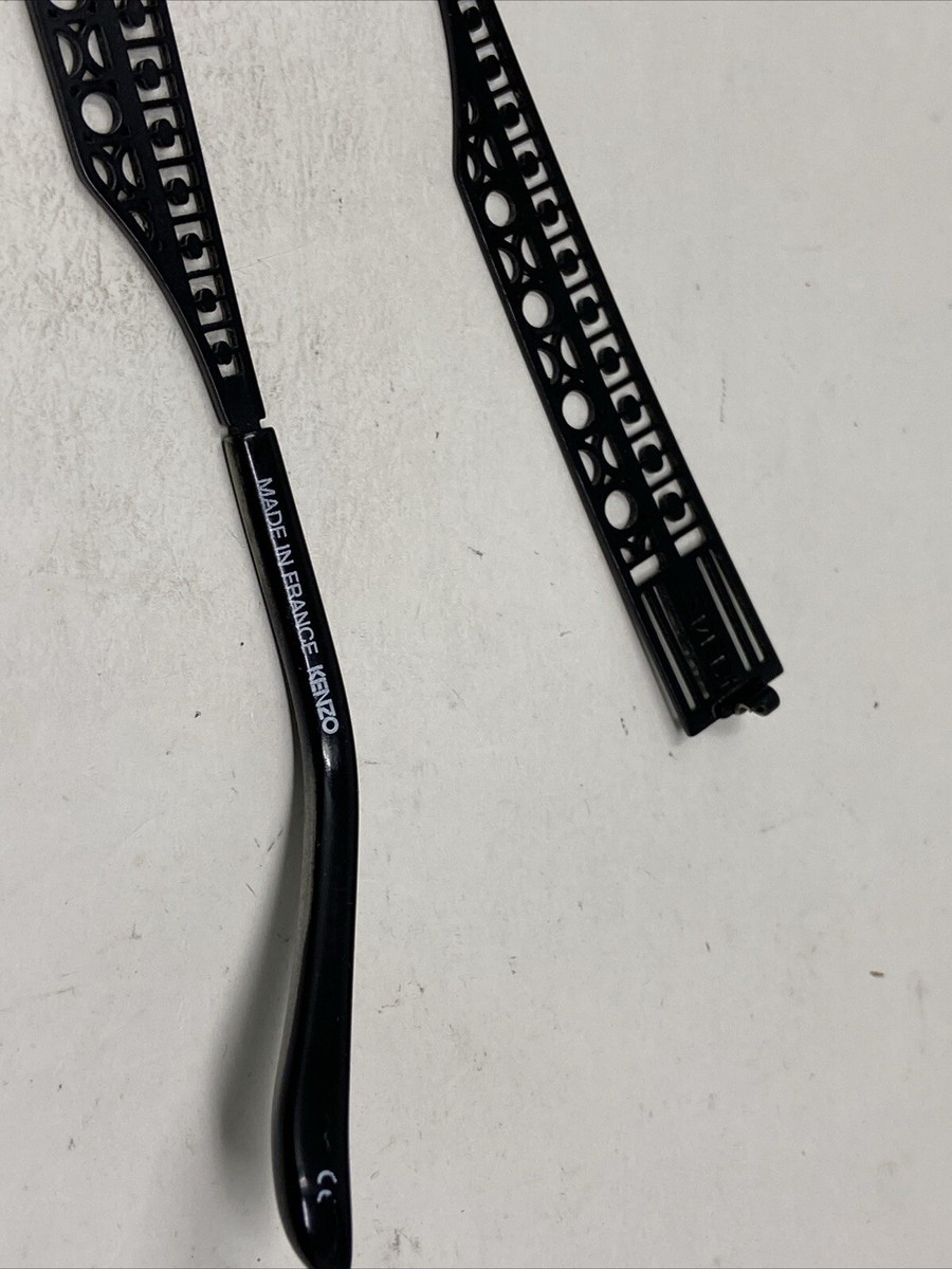 KENZO KZ 2159 001 BLACK 135mm TEMPLE ARM PARTS !Y65 | eBay
