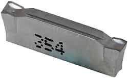 Iscar DGR C IC354 Grade, 0.122'' Cutting Width, Carbide Cutoff Insert 6� Right...
