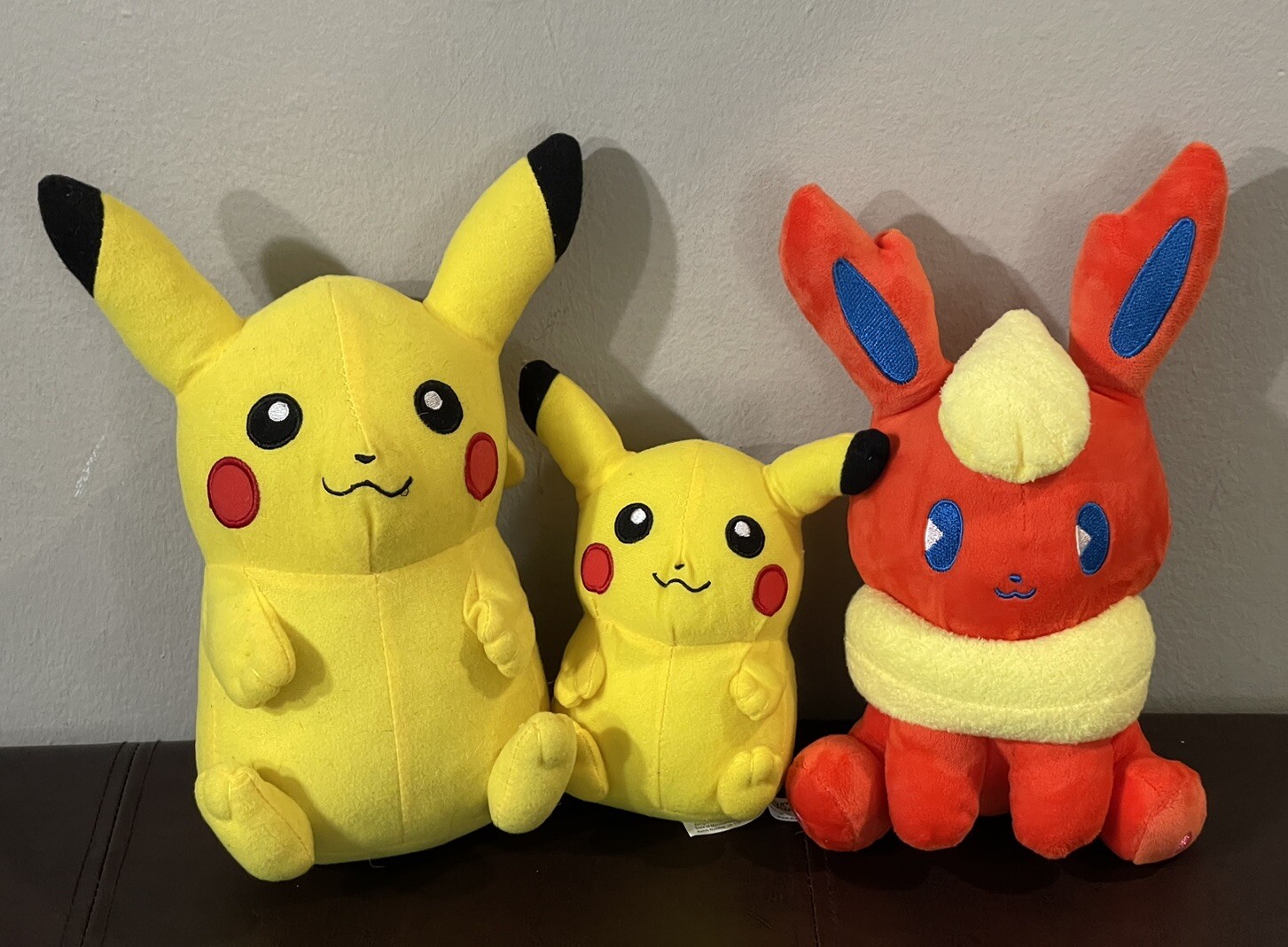Pokemon Pikachu with Booster Mix Ole Plush Stuffed Toy