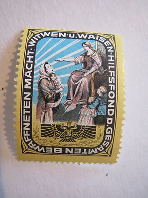 Witwen- und Waisen-Hilfsfond der gesamten bewaffneten Macht / Reklamemarke