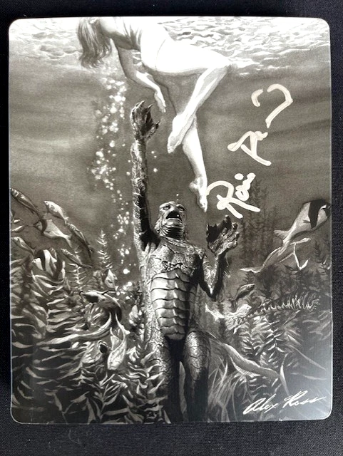 CREATURE FROM BLACK LAGOON 3D-1954 (Blu-Ray Steelbook) Signed by Ricou Browning - Image 2 of 3