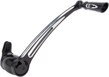 Arlen Ness Black Brake Arm 19-764 Deep Cut Standard Made In USA