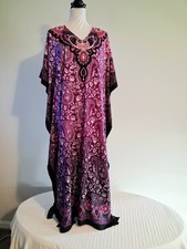 Purple And Pink Kaftan