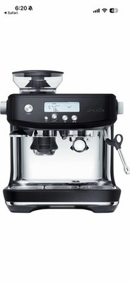 Breville the Barista Pro 1680W Espresso Machine - Black Truffle