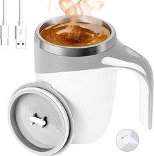 Automatic Magnetic Electric Self Stirring Mug Cup Mixing Coffee Milk Tea Beer