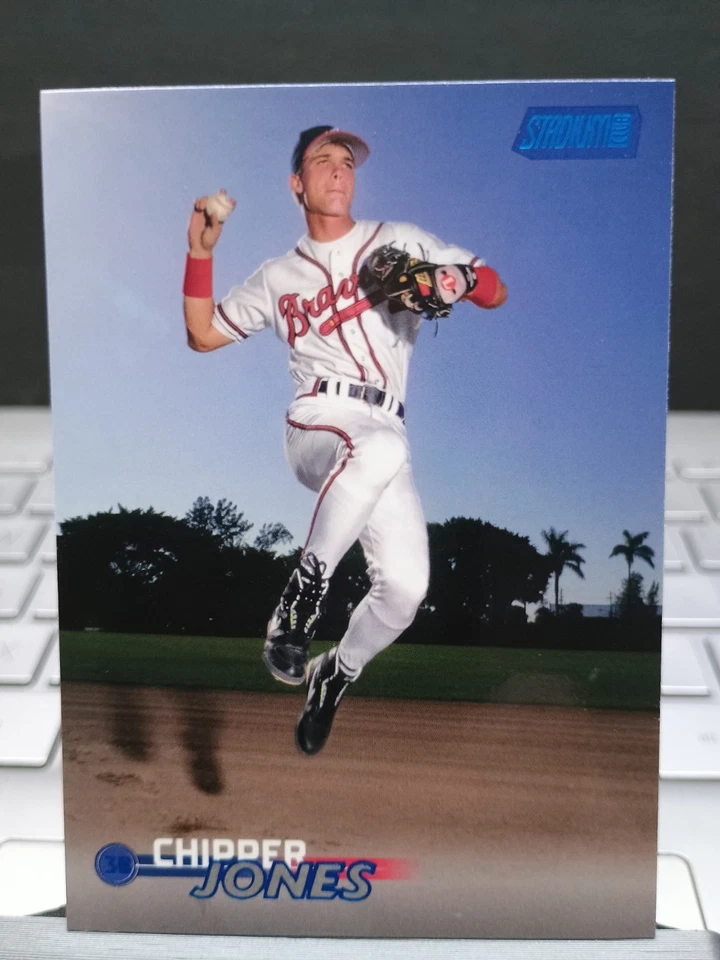 8-Chipper Jones Baseball cards 2-Numbered /50 - Image 3 of 4