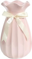 Vase Rosa 24Cm Hoch Keramik Modern FüR Tischdeko Innenbereich Deko Vasen