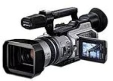 Sony Handycam DCR-VX2100 MiniDV 3CCD Camcorder Tested Rec Play LCD Finder Damage
