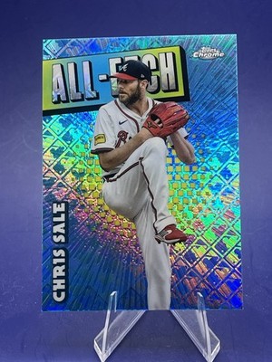 2025 Topps Chrome Logofractor Edition - All-Etch Chris Sale #CAE-17 Braves