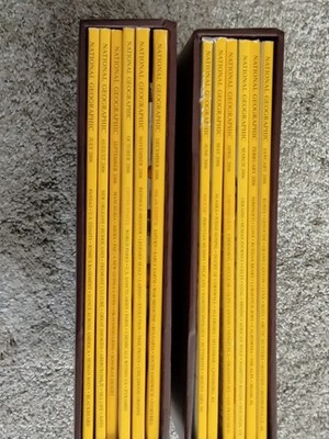 National Geographic Magazine Lot Bundle 2006 complete set - 4 maps & slip covers