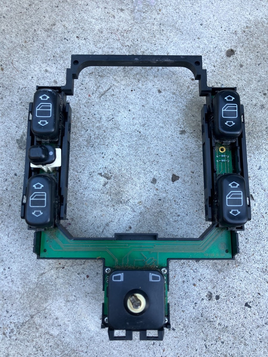 94-99 Mercedes Benz W202 center console shifter wood trim