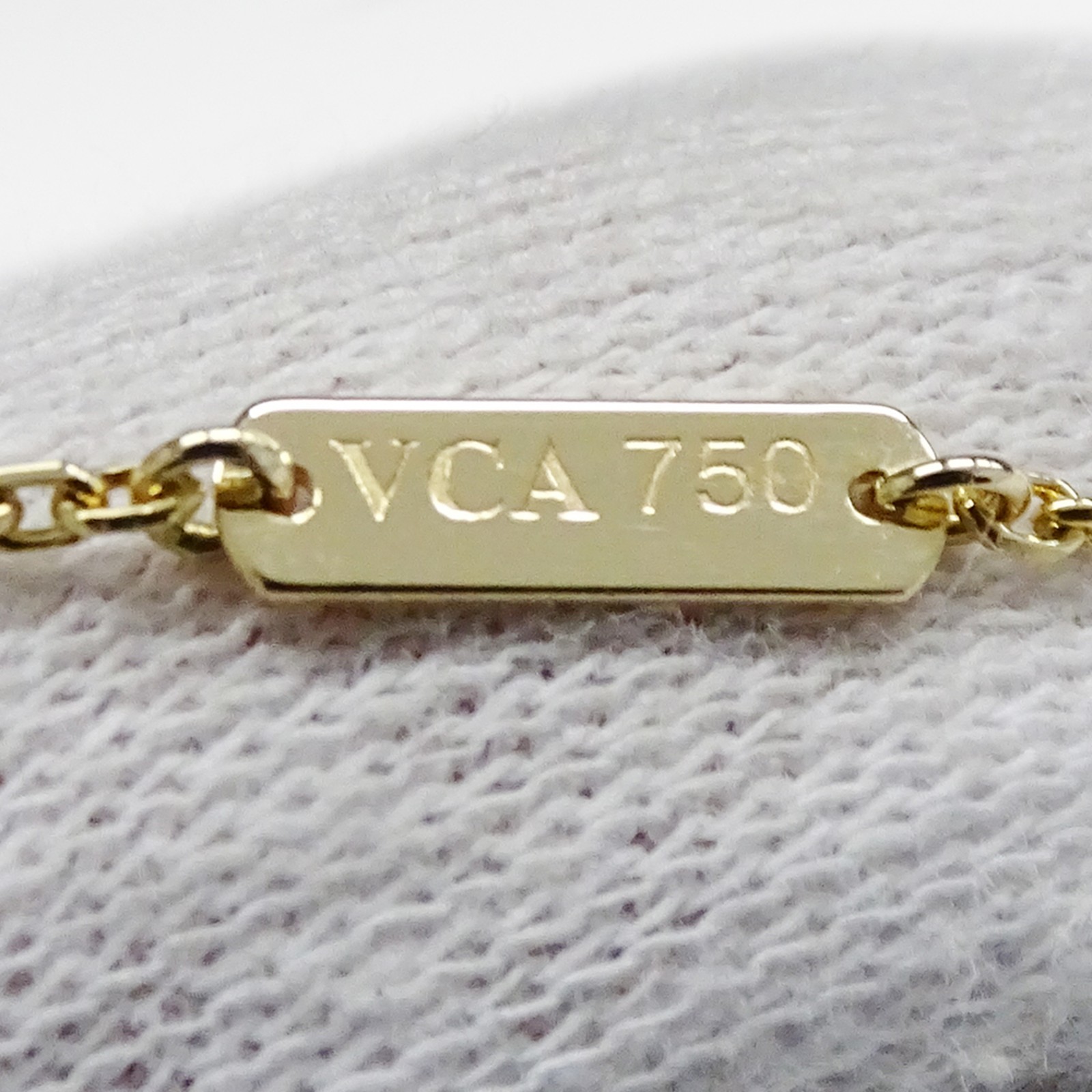 Van Cleef & Arpels Lucky Alhambra Star Necklace for Women, 750YG M... GZl1fd93 thumbnail 11