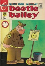 Beetle Bailey No.89 / 1972 Charlton Comics Gr...