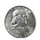 1952 Franklin 50c Half Dollar Au. 90% Silver Coin #67