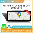 Autoradio Car Stereo Für Audi A4 A5 B8 S4 10.25" Android Auto Carplay 128GB DAB