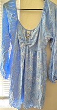 American Eagle blue summer dress