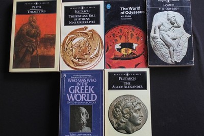 Ancient Greek lot The Odysset Homer Alexander Plutarch Plato Athens
