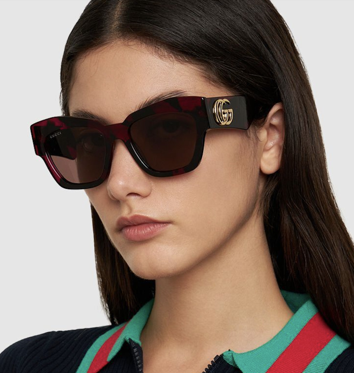 Солнцезащитные очки Gucci GG1422S-004 55 мм 63890₽