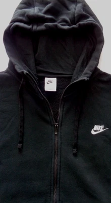 Nike Hoodie Mens XL Pullover Hoodie Size XL Black Long Sleeve Designer Hoody - image 1 of 4