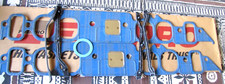 Bbc 396-454 Intake Manifold Gaskets -fel-pro Ms90323- Exhaust Crossover Blocked Bbc 396-454 Intake Manifold Gaskets -fel-pro Ms90323- Exhaust Crossover Blocked