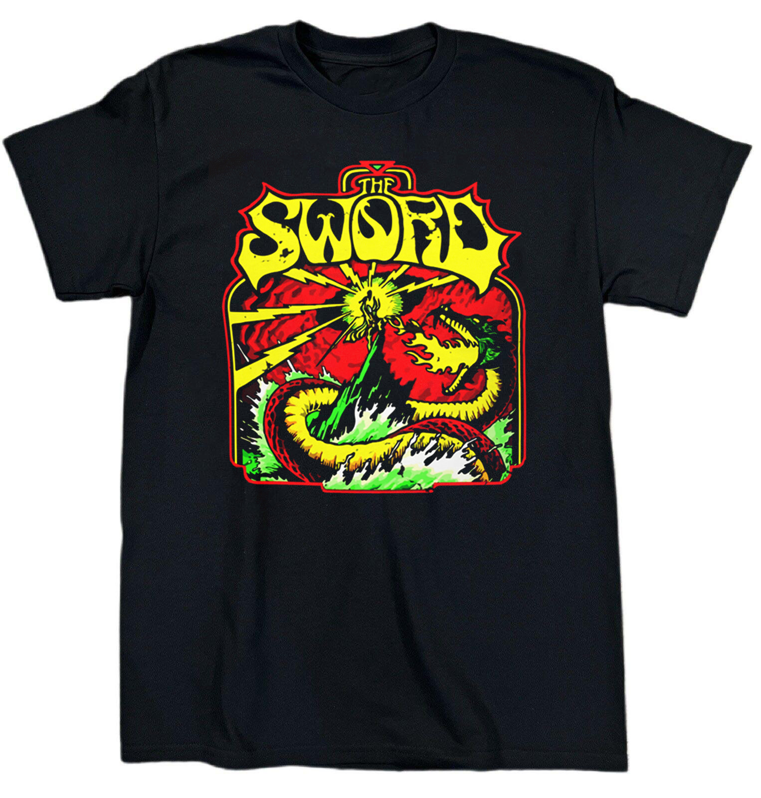 New The Sword Band Album Short Sleeve T Shirt Black S-5XL SE733