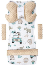 Medi Partners Sitzauflage Kinderwagen Buggy Baby Sommer Kindersitz Einlage Unive