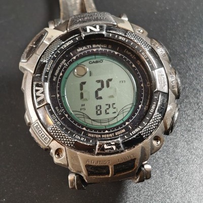Casio Pro Trek PRW-1500T - Titan - Modul 3134 - Vintage Outdoor Uhr
