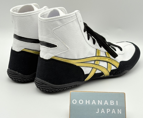Asics EX-EO Wrestling Boxschuhe neues Modell TWR900 1083A001 weiß schwarz gold - Bild 8 von 22