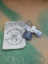 Kleynimals Baby Jangles Teething Toy Keys Stainless Steel Key Ring Zoo Animals