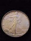 1987 American Silver Eagle 1oz Silver Slight Toning