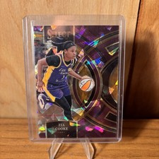 Zia Cooke 2024 WNBA Select Basketball Premier Purple #/149 #187 Sparks