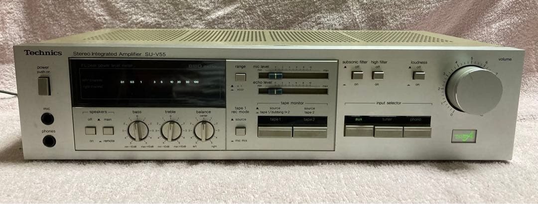 Technics SU-V55 Integrated Amplifier New Class A Vintage Hi-Fi Used #OS0336