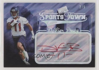 2012 Press Pass Sports Town Edition 2/5 DeVier Posey #STDP2 Rookie Auto RC 0b5