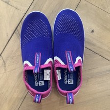 Kids Speedo Water Shoes Surfwalker Knit Ventilation Junior Size M 2,3