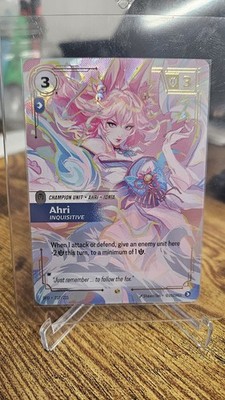 Ahri - Inquisitive - Riftbound Spiritforged - Overnumbered - English 227/221