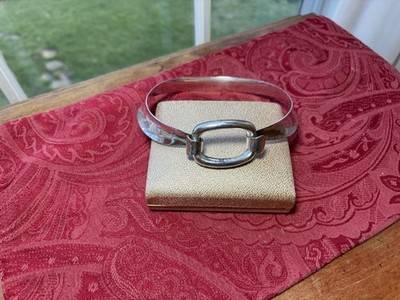 Claude Pelletier for Fabrice Pelletier, Paris Silver Choker necklace 14 1/2''