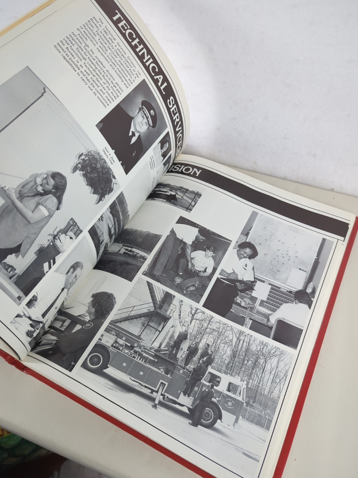 Atlanta Bureau of Fire Services Georgia GA 1983 Firefighter History Year Book