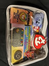 NEW SEALED Vintage 1999 TY Beanie Baby Platinum Membership Bag Bear Cards Coin