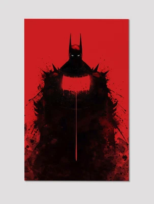 Absolute Batman Red & Black Premium Giclee Print 11" x 17" DC Wall Art