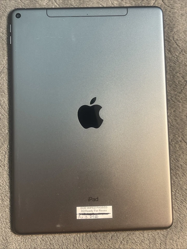 Apple iPad Air 2019 tercera generación 10,5" MV1H2LL/A con 64 GB y WiFi/desbloqueado (gris espacial) Foto 3 de 4