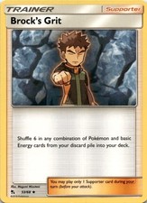 Brock's Grit Uncommon Hidden Fates 53/68 NM