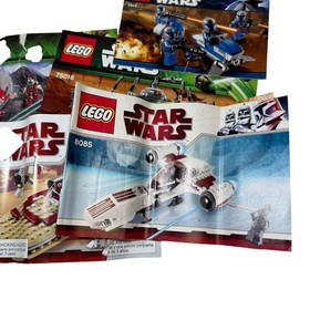 Lego Star Wars Manuals Only Lot 8089 9491 75015 8093 75001 8092 75016 7929 8085 